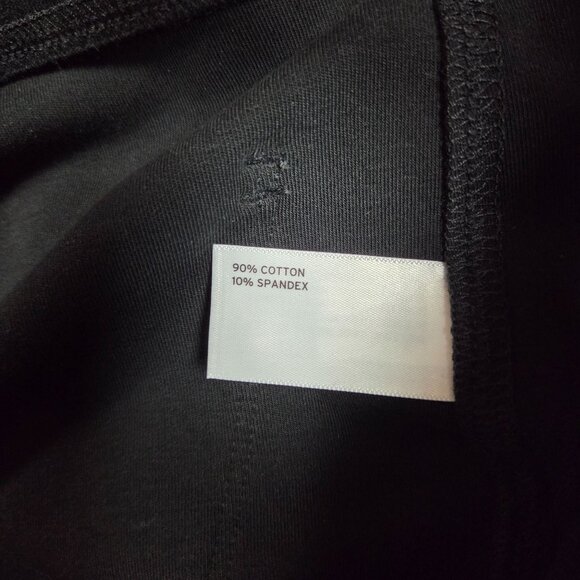 Duluth Trading Co NoGA Naturale Cotton Slim Leg Pant Womens Medium Black - Picture 8 of 9